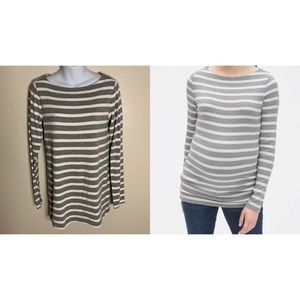 GAP maternity modern boatneck shirt size M